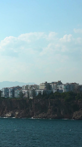 地中海海岸延时视频旅游景点视频