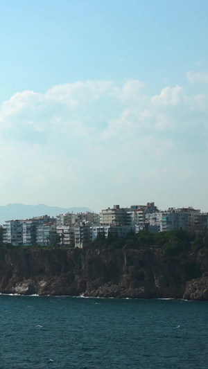 地中海海岸延时视频旅游景点31秒视频