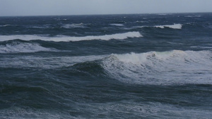 巨浪的海洋风暴天气23秒视频