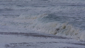 巨浪的海洋风暴天气19秒视频