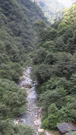 国家5A级旅游景区重庆黑山谷仿古栈道85秒视频