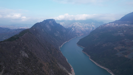 4K壮丽长江巫峡风光视频