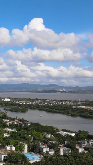 【城市宣传片】深圳航拍湿地公园合集城市风景98秒视频