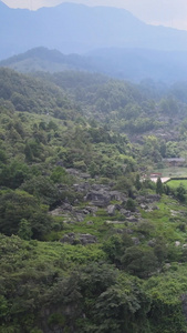 航拍5a景区万盛石林龙鳞石海全景重庆5a景区视频