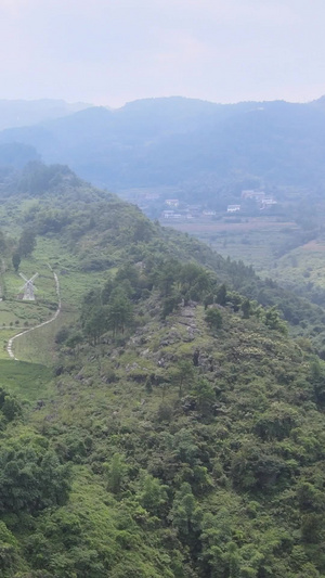 航拍5a景区万盛石林龙鳞石海全景各种形态的石头30秒视频