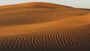 日落时的红色沙丘照片15秒视频