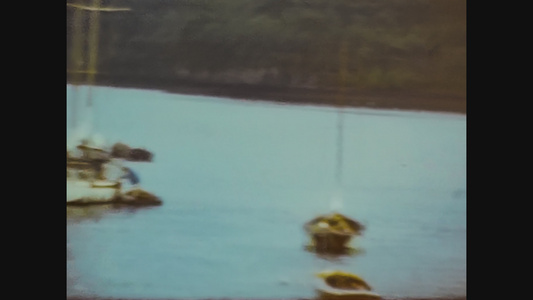 1966年统一王国河上帆船视频