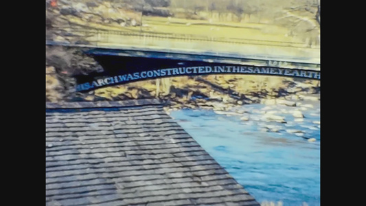 1970年统一王国河上小桥视频