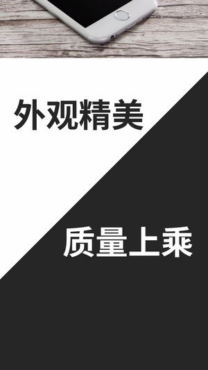 产品介绍图文简约快闪短视频模板15秒视频