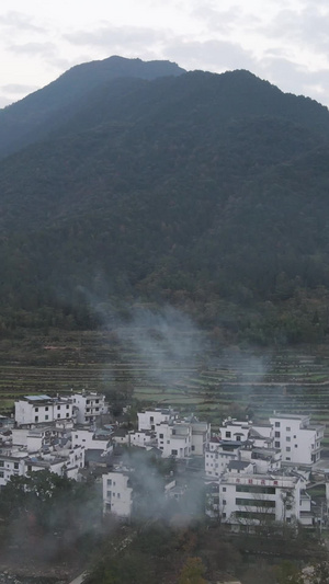 中国最美乡村江西婺源古建筑群落农田民居旅游素材40秒视频