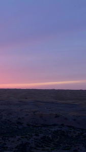 实拍宁夏沙坡头沙漠夕阳宁夏旅游视频
