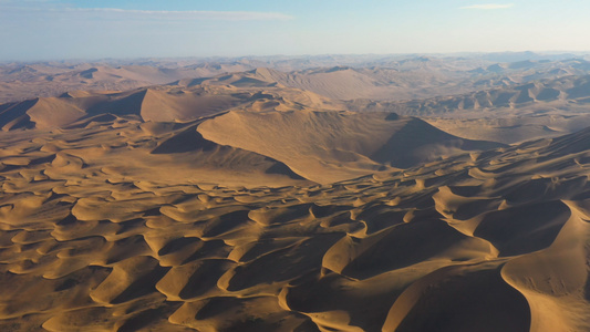 巴丹吉林沙漠4k航拍特写视频