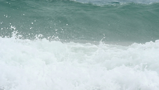 海浪慢动运动视频