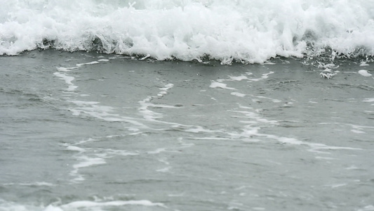 海浪慢动运动视频