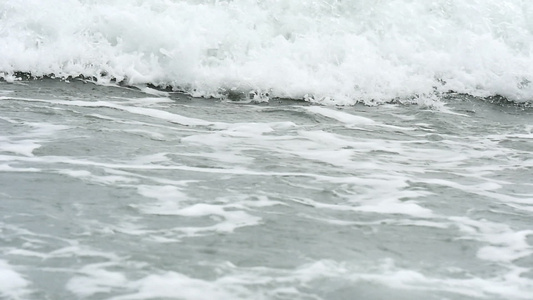 海浪慢动运动视频