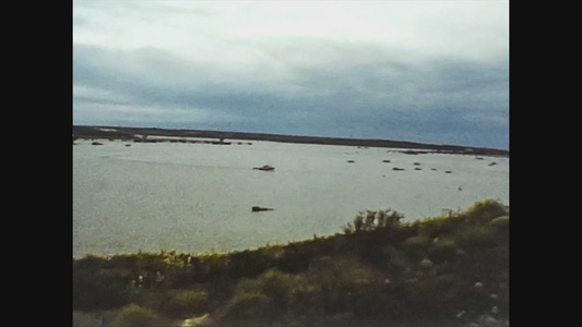 1967年统一王国1967年第2段海岸风景视频