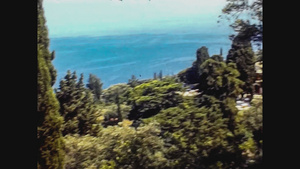 1978年Corfu海岸风景15秒视频