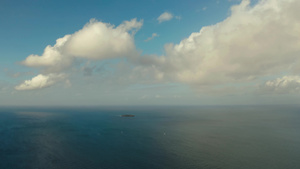 海蓝色海面顶视图11秒视频