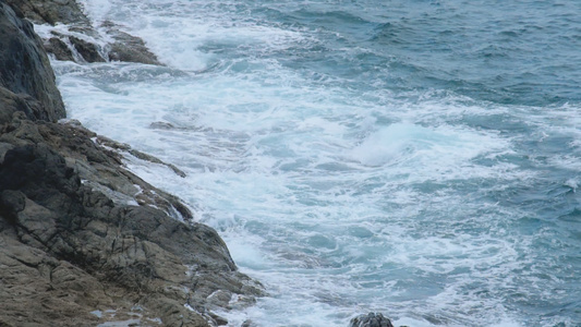 海洋海岸波浪视频