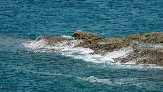 印度洋海岸波浪视频