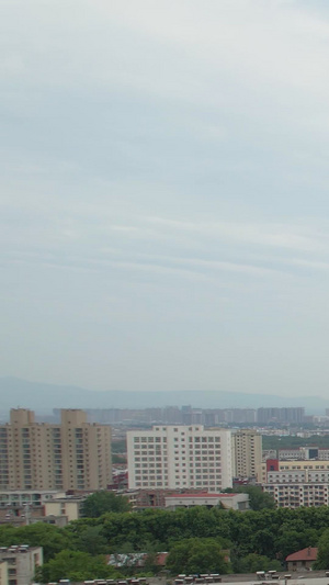 航拍洛阳城市建筑风光视频城市风光36秒视频