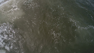 美丽的蓝色海洋令人惊叹的海浪25秒视频