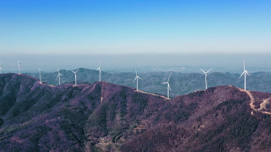 高山丛山峻岭航拍视频