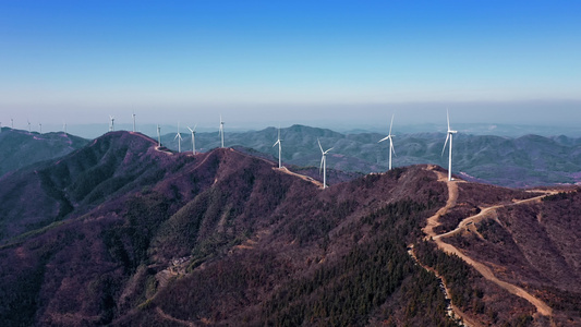 高山丛山峻岭航拍视频