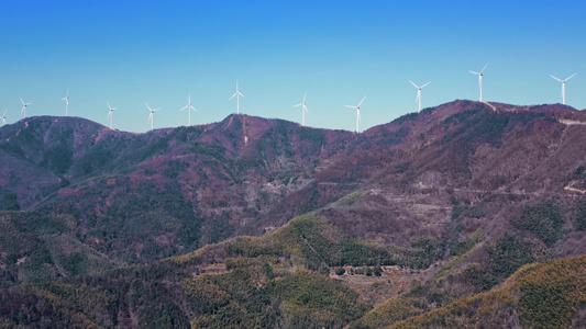 高山丛山峻岭航拍视频