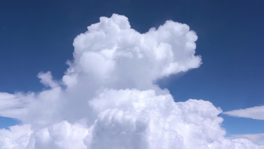 4K超清壮观天空云彩平流层航拍视频视频