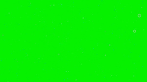 绿色屏幕上的深海战壕中的泡沫30秒视频