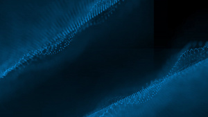 蓝色粒子边框遮罩元素带透明度通道18秒视频