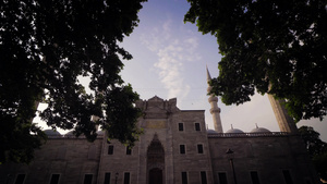 土耳其伊斯坦布尔的清真寺27秒视频