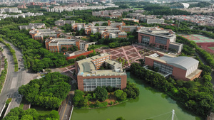 4K广州广东外语外贸大学43秒视频