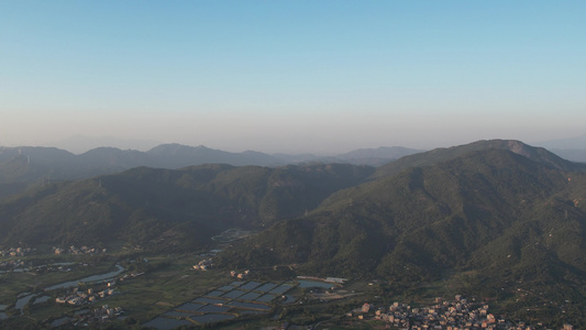 山地航拍视频