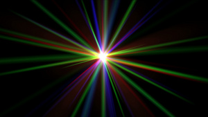 彩色射线激光抽象16秒视频