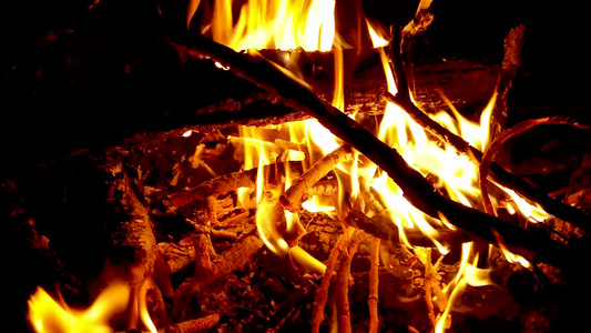 燃烧的火焰视频