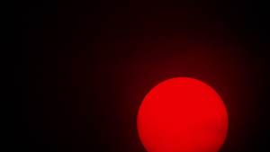 红色太阳球21秒视频