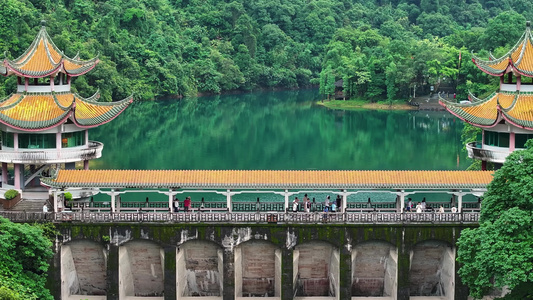 4K广东肇庆鼎湖山天湖景区蝴蝶谷视频