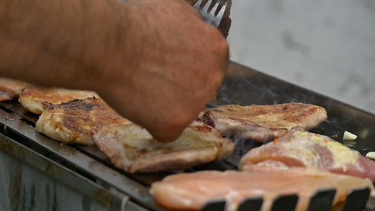 烤肉烧烤炉视频