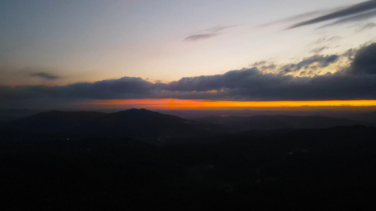 4K天空唯美夕阳晚霞自然景观空镜头视频