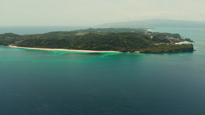 热带岛屿沙滩波拉卡菲利平15秒视频