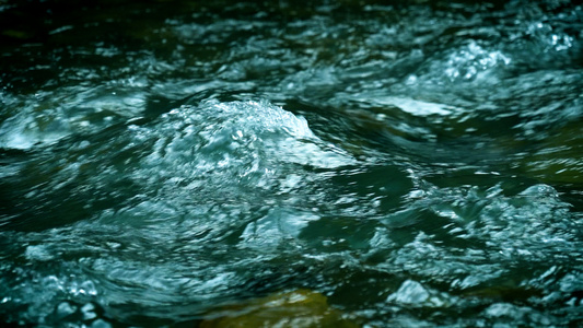 河流河水波浪河面水花流水视频