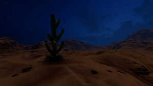 沙漠上的日出20秒视频