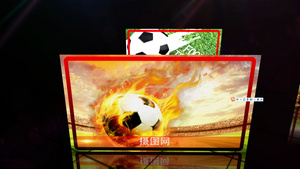 高光世界杯足球图文展示AECC2017模板45秒视频