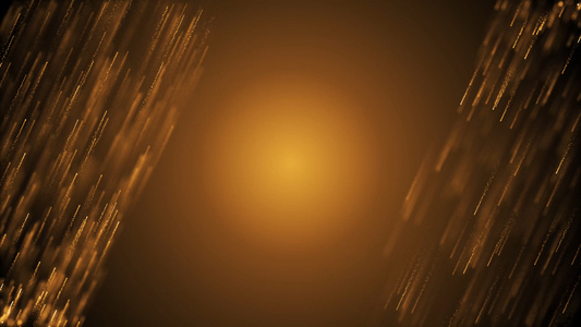 4K金色粒子背景视频