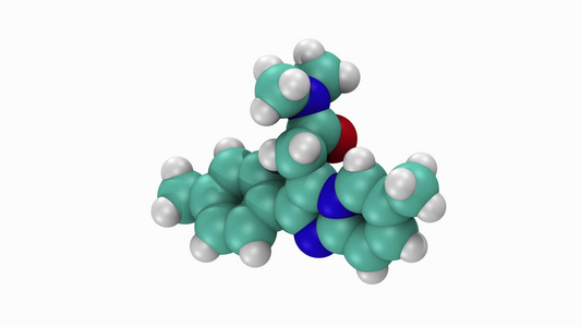 唑吡坦药物分子视频