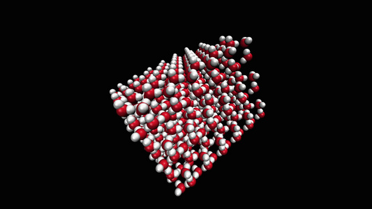 结晶分子的结构视频