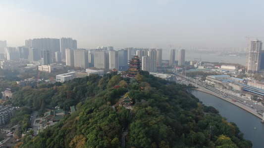 江苏南京城市旅游景区航拍视频