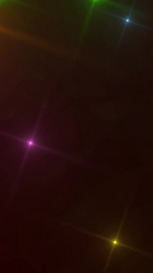 星光闪耀动画元素粒子闪烁10秒视频